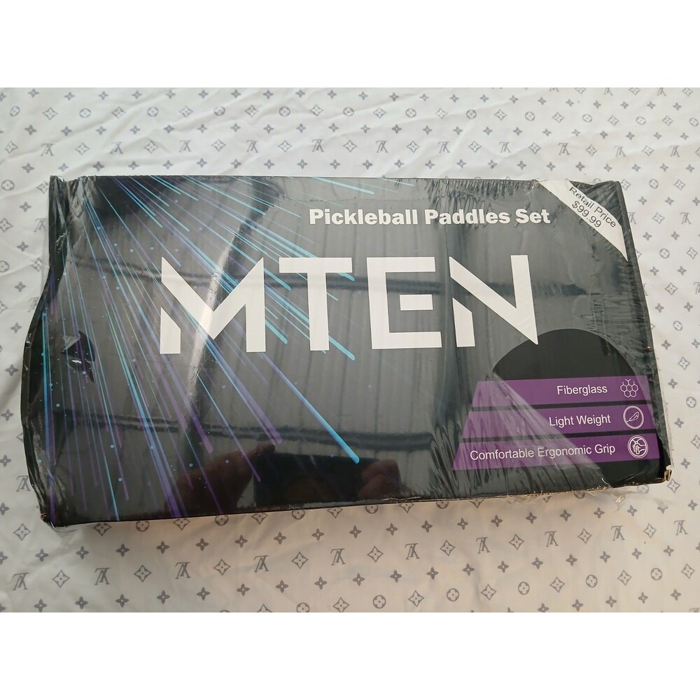 MTEN Pickleball Paddles Set For 2 Players